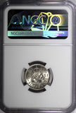 Great Britain George VI Copper-Nickel 1951 6 Pence NGC MS64 Toned KM# 875 (045)