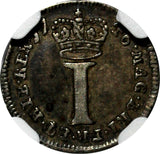 Great Britain George II Silver 1746 1 Penny Maundy NGC AU55 KM# 567 (053)