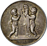 Germany Brandenburg-Prussia,Friedrich Wilhelm III "SIMPLE" Silver Token 25mm/01