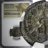 ROMAN.Gallienus AD 253-268  BI Double-Denarius / Rev. Abundantia  NGC (015)
