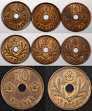 FINLAND Copper 1943 10 Pennia UNC Condition WWII  RANDOM PICK (1 Coin) KM# 33.1