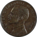 Italy Vittorio Emanuele III Bronze 1912 R 1 Centesimo  KM# 40 (19 812)