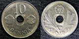FINLAND Iron 1944 10 Pennia WWII Issue BU Coin KM#34.1 (23 019)