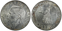 Romania Mihai I Silver 1941 500 Lei aUNC Bessarabia Reunion 37 mm KM# 60 (19337)