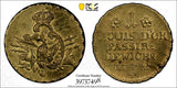 Germany Prussia,Friedrich II.1772 Weight for 1 Louis D`or Medal PCGS MS63 TOP