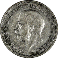 Great Britain George V Silver 1931 6 Pence KM# 832 (20 415)