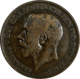 Great Britain George V 1918 H 1 Penny Ralph Heaton & Sons, Birmingham KM# 810