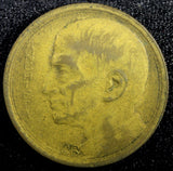 BRAZIL José de Anchieta Aluminum-Bronze 1938 1000 Reis KM# 541 (22 999)