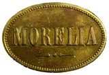 GUATEMALA MORELIA ND (1880) AE 2 REALES TOKEN Rulau Gma-253 XF Condition (6515)