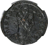 ROMAN Probus,AD 276-282 BI Aurellanianus / Felicitas standing NGC Ch AU (027)