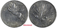 Italy Aluminium 1948 R 10 Lire Pegasus  KM# 90 (20 364)