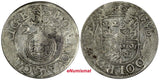 Livonia Gustav II Adolf (1621-1632) Silver 1623 1/24 Thaler KM# 10 (20 407)