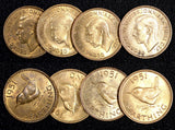 Great Britain George VI Bronze 1951 1 Farthing KM# 867 UNC  RANDOM PICK (1 Coin)