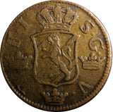 Sweden Frederick I 1748 2 Ore, S.M.Avesta Mint. Low Mintage-461,000 KM# 437#6821