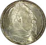 SWEDEN Silver 1932 G 2 Kronor  1 YEAR Death of Gustaf II Adolf  UNC KM# 805 (27)