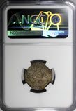 Russia Catherine II Silver 1770 MMD 15 Kopeks NGC XF40 Toning C#62a (030)