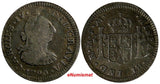 Mexico SPANISH COLONY Charles IV Silver 1790 Mo FM 1/2 Real Light Toned KM#70(9)