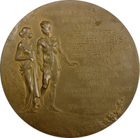 AUSTRIA 1902 Medal Golden Wedding Archduke Rainer & Maria Karolina 60mm H-449