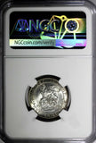 Great Britain George V Silver 1926 1 Shilling NGC MS63 MODIFIED BUST  KM# 829