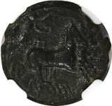 SICILY. Syracuse. Hicetas (ca. 288-279/8 BC). AE 20 mm NGC Ch VF  Sear# 1210 (9)