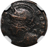 ROMAN Constantinian Dynasty AE3/4 Nummus AD 330-340 / She-Wolf &Twins NGC (145)