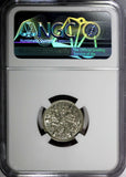 GREAT BRITAIN George V Silver 1936 6 Pence NGC MS62 LAST YEAR FOR TYPE KM# 832