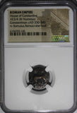 ROMAN Constantinian Dynasty AE3/4 Nummus AD 330-340 / She-Wolf &Twins NGC (145)