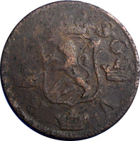 Sweden Frederick I 1749 2 Ore,S.M.Low Mintage-313,000 Better Details KM#437/6302