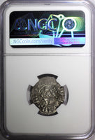 ARMENIA Cilician Levon I .Leo I the Great (1198-1219) Silver 1 Tram NGC GRADED