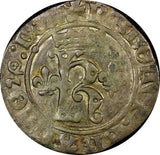 France Charles VIII 11 November 1488 Karolus or Dizain Rouen Mint Dup-593 (296)