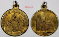 GERMANY Bronze Medal 1880 Completion Of Cologne Cathedral High Grade SCARCE (00)