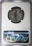 ROMAN TETRARCHY Maximian AD 286-310 BI Nummus/Nude Genius NGC (021)