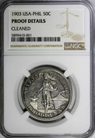 Philippines U.S. Administr. Silver PROOF 1903 50 Centavos NGC PROOF KM# 167 (01)