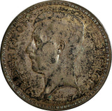 Belgium Léopold III Silver 1934 20 Francs VF+ Toned KM# 105 ( 18 789)