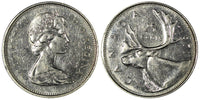 Canada Elizabeth II Nickel 1971 25 Cents KM# 62b  (21 620)