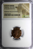 ROMAN.Gallienus AD 253-268  BI Double-Denarius / Rev. Centaur  NGC (45)