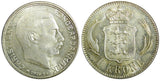 Denmark Christian X Silver 1916 VBP;AH 1 Krone High Grade ch.UNC KM# 819 (839)