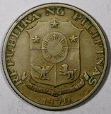 Philippines 1970 25 Sentimos JUAN LUNA KM# 199