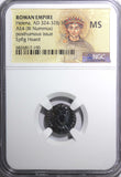 Roman HELENA AD 324-328/30 AE4 BI Nummus NGC MS /GODDESS PAX (190)