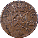 Sweden  Adolf Frederick Copper 1767 2 Ore, S.M. Low Mintage-467,000 KM# 461 (26)