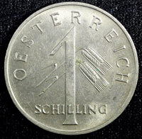 Austria Copper-Nickel 1934 1 Schilling 26 mm UNC KM# 2851 (23 952)