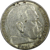 Germany - Third Reich Silver 1936 A 5 Reichsmark Berlin Mint KM# 86 (22 305)
