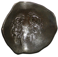 BYZANTINE Manuel I 1143-1180 AD,Constantinople.Billon Aspron Trachy, 29mm,4,16g.