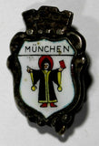 Germany Munich Vintage Pin Enamel Coat of Arms Crest. Emblem Charm of Munchen(8)
