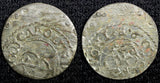 LIVONIA Riga CARL XI of Sweden Silver 1660 Solidus Off Center KM#55 (23 105)