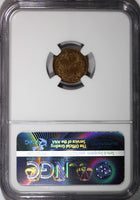 Italy Vittorio Emanuele III Bronze 1904 R 1 Centesimo NGC MS64 BN KM# 35 (241)