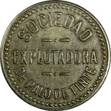 Mexico Token (1930) 25 Centavos Sociedad Explotadora de Palo de Tinte Rul-Yuc238