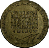 Germany Hyperinflation Medal 1st December, 1923 German People Suffering (18 337)