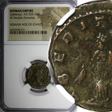 ROMAN.Gallienus AD 253-268  BI Double-Denarius / Rev. LIBERTAS  NGC (071)
