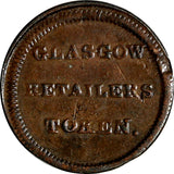 Scotland.Lanarkshire.Glasgow. ND (ca.1795) Civic Issue Token Farthing VF (17669)